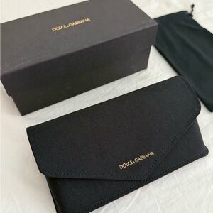 Dolce & Gabbana Black Sunglasses Case and Gift Box